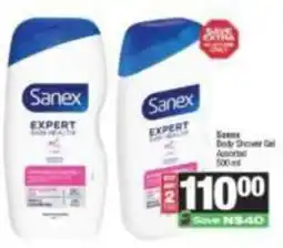 Spar Sanex Expert Skin Health Body Shower Gel Assorted offer