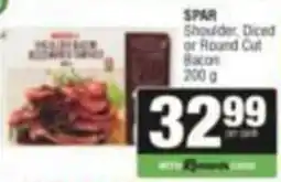KwikSpar SPAR Shoulder, Diced or Round Cut Bacon offer