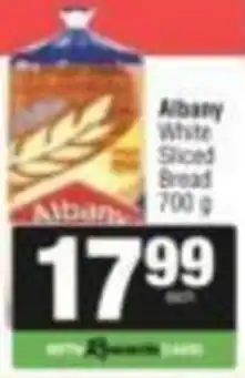 KwikSpar Albany White Sliced Bread offer