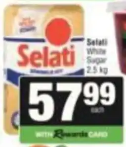 KwikSpar Selati White Sugar offer