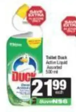 Spar Tiolet Duck Active Liquid Assorted offer