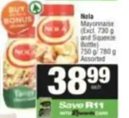 KwikSpar Nola Mayonnaise Assorted offer
