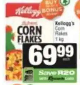 KwikSpar Kellogg's Corn Flakes offer