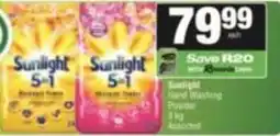 KwikSpar Sunlight 5-in-1 Hand Washing Powder Assorted offer