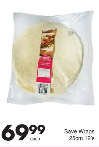 Save Save Wraps offer