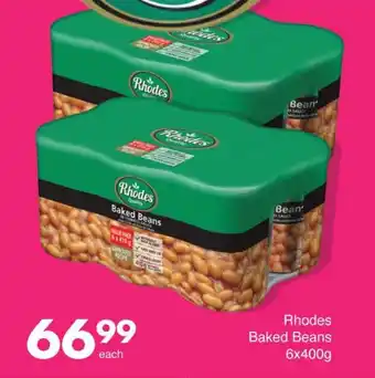 Save Rhodes Baked Beans offer