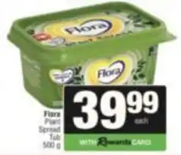 SuperSpar Flora Plant Spread offer