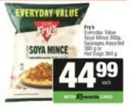 SuperSpar Fry's Soya Mince offer