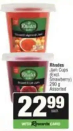 SuperSpar Rhodes Jam Cups Assorted offer