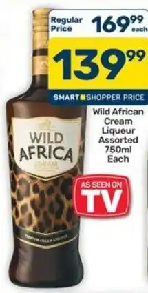 Pick n Pay Hypermarket Wild Africa Cream Liqueur Assorted offer