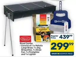 Pick n Pay Hypermarket Metalix Braai Combo offer