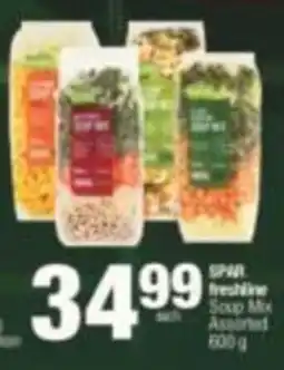 SuperSpar SPAR freshMix Soup Mix Assorted offer