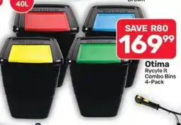 Pick n Pay Hypermarket Otima Rycyle It Combo Bins offer