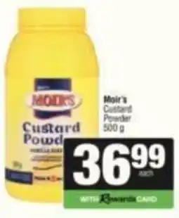 SuperSpar Moir's Custard Powder offer