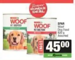 Spar SPAR Woof Dog Food Assorted offer