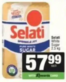 SuperSpar Selati White Sugar offer