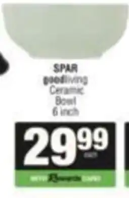 Spar SPAR goodliving Ceramic Bowl offer