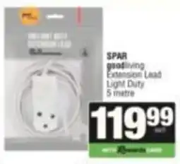 Spar SPAR goodliving Extension Lead offer