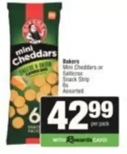 SuperSpar Bakers Mini Cheddars Assorted offer