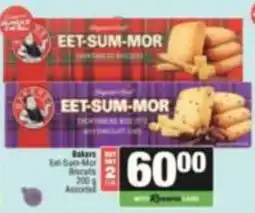 SuperSpar Bakers Eat-Sum-Mor Biscuits Assorted offer