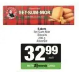 SuperSpar Bakers Eet-Sum-Mor Biscuits Assorted offer