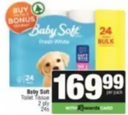 Spar Baby Soft Toilet Tissue offer