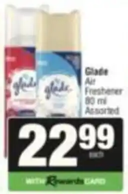 Spar Glade Air Freshener Assorted offer