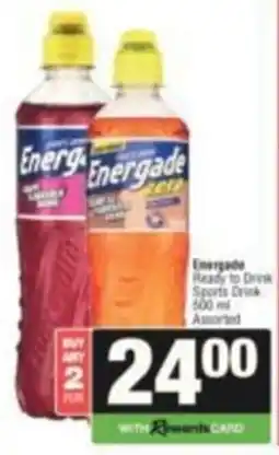 SuperSpar Energade Ready to Drink Sports Drink Assorted offer