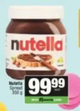 SuperSpar Nutella Spread offer