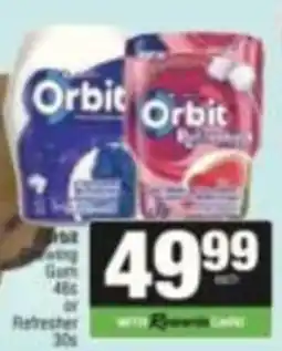 SuperSpar Orbit Gum offer