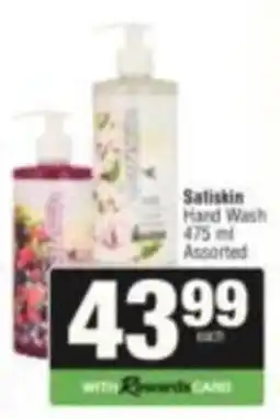 SuperSpar Satiskin Hand Wash Assorted offer