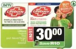 SuperSpar Lifebuoy Hygiene Soap Assorted offer