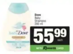 SuperSpar Dove Baby Shampoo offer
