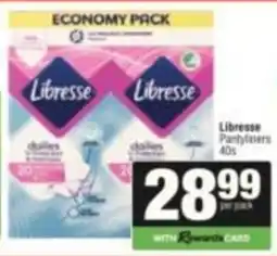 SuperSpar Libresse Partyliners offer