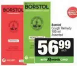 SuperSpar Borstol Cough Remedy Assorted offer