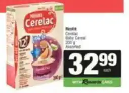SuperSpar Nestlé Cerelac Baby Cereal Assorted offer