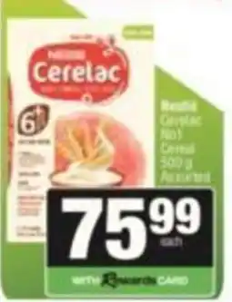 SuperSpar Nestle Cerelac offer