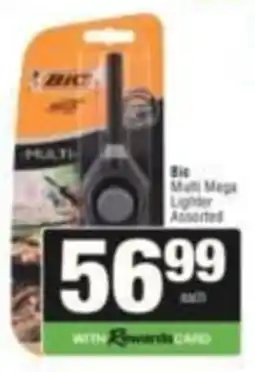 SuperSpar Bic Multi Mega Lighter Assorted offer