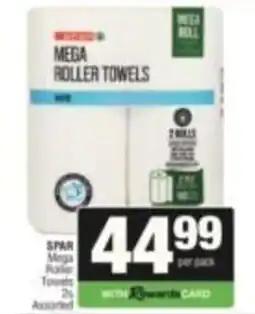 SuperSpar SPAR Mega Roller Towels Assorted offer