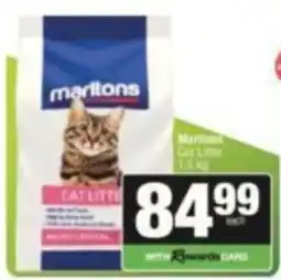 SuperSpar Marilons Cat Litter offer