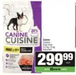 SuperSpar Canine Cuisine Dog Food Assorted offer