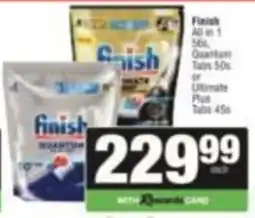 SuperSpar Finish Quantum Tabs offer