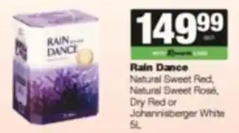 SuperSpar Rain Dance offer
