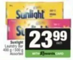 SuperSpar Sunlight Laundry Bar Assorted offer