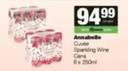 SuperSpar Annabelle Cuvée Sparkling Wine Cans offer
