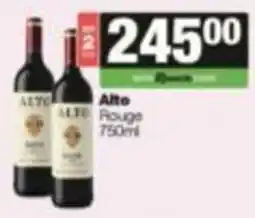 SuperSpar Alto Rouge offer