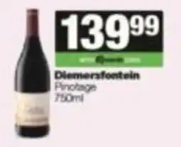 SuperSpar Diemersfontein Pinotage offer