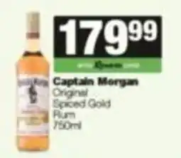 SuperSpar Captain Morgan Original Spiced Gold Rum offer
