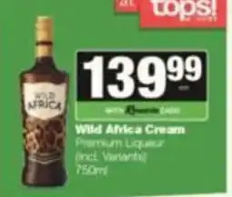 SuperSpar Wild Africa Cream offer