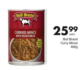 Save Bull Brand Curry Mince offer
